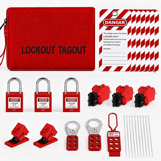 Bộ Khóa LOTO Điện PROLOCKEY KT-E332320 | Lockout Tagout Kit