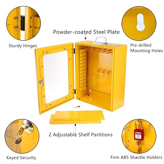 Bộ Khóa LOTO Điện & Van PROLOCKEY KT-19PS0EP4435 – Bộ Khóa An Toàn Công Nghiệp Đầy Đủ — ảnh 7