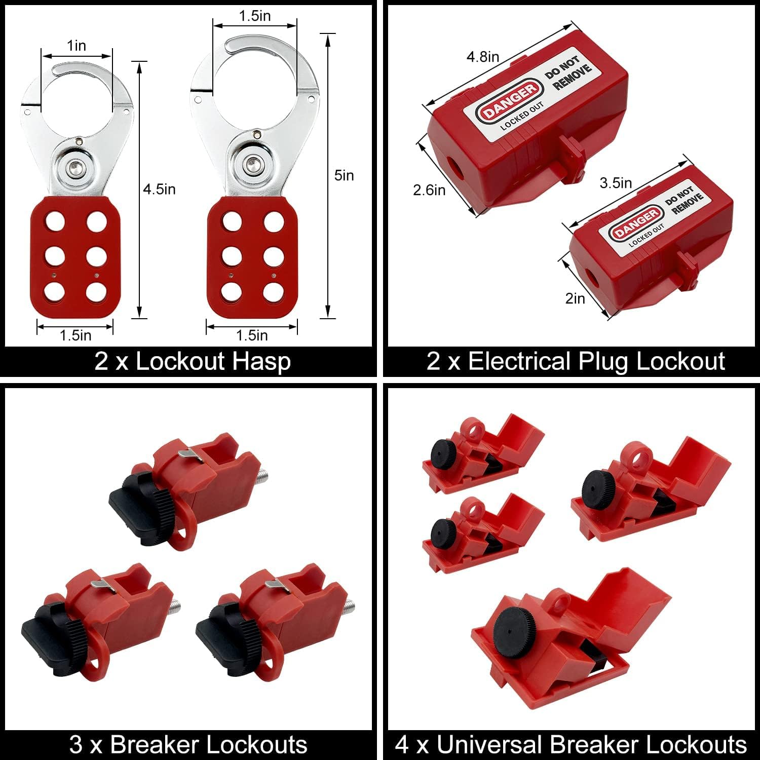 Bộ LOTO Điện 31 Chi Tiết PROLOCKEY KT-E3123082026 — ảnh 3