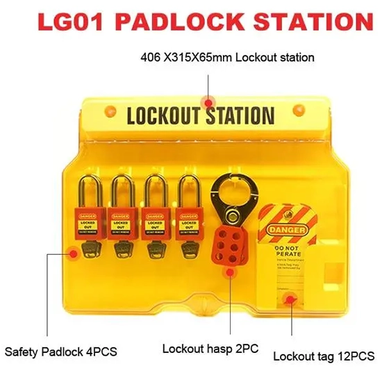 Bộ Trạm Quản Lý Khóa LOTO PROLOCKEY LG01