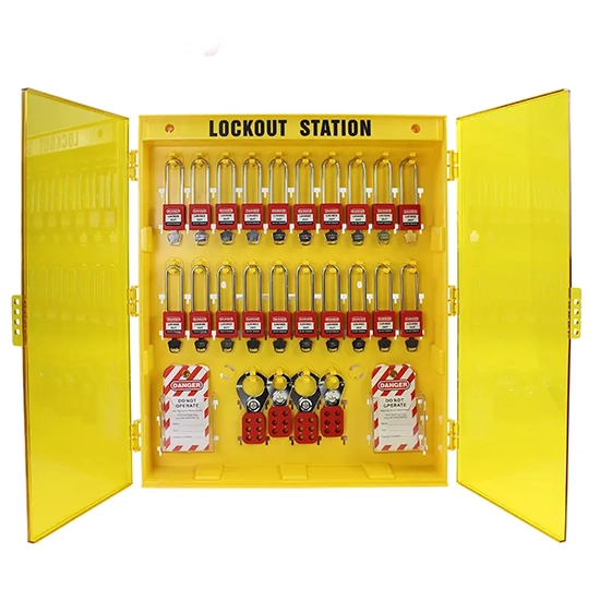 Bộ Trạm Quản Lý Khóa LOTO PROLOCKEY LG12 | 20 Khóa P76S-RED