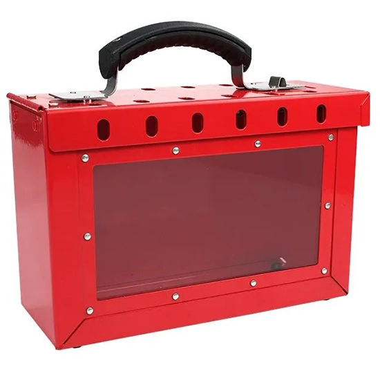 Hộp Khóa Nhóm LOTO PROLOCKEY LK01-2 – 12 Vị Trí Có Cửa Sổ Quan Sát