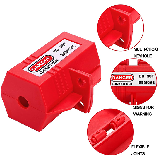 Khóa An Toàn Phích Cắm Điện Ø58mm PROLOCKEY EPL01H — ảnh 4
