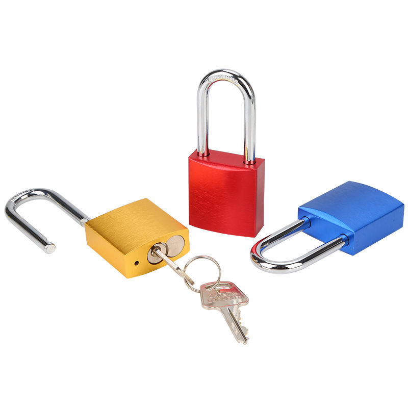 Khóa LOTO thân nhôm PROLOCKEY ALP38S - Còng thép mạ chrome 6mm, cao 38mm, giữ chìa