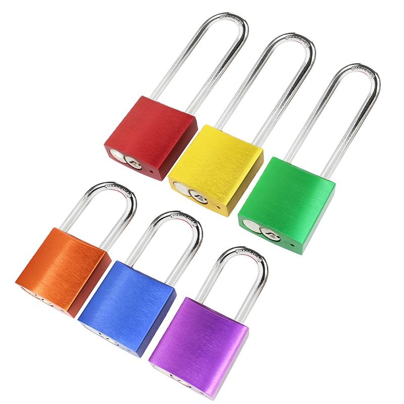 Khóa LOTO thân nhôm PROLOCKEY ALP76S - Còng thép mạ chrome 6mm, cao 76mm, giữ chìa