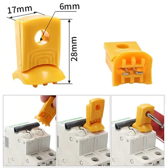 Khóa Aptomat MCB Schneider iC65/iC65N PROLOCKEY CBL91 — ảnh 3