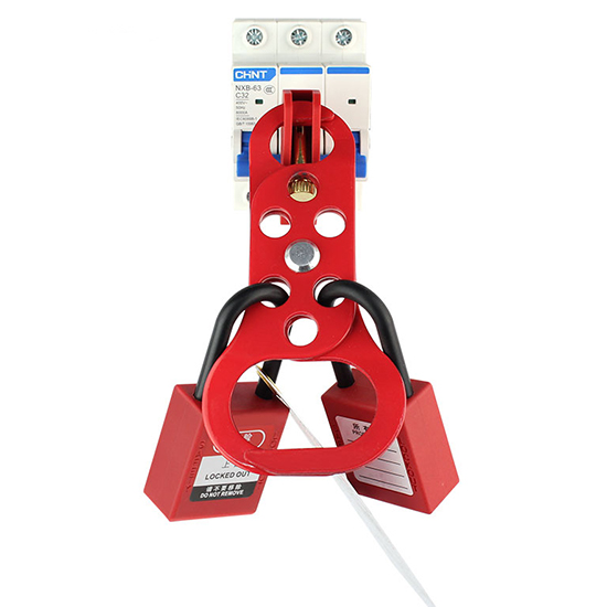 Khóa an toàn 6 lỗ hai đầu kẹp bằng thép PROLOCKEY DSH01