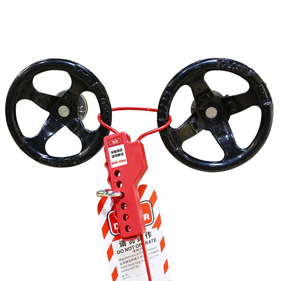 Khóa cáp dạng tay cầm PROLOCKEY CB05 – Khóa LOTO kinh tế, khóa đồng thời 6 người — ảnh 3