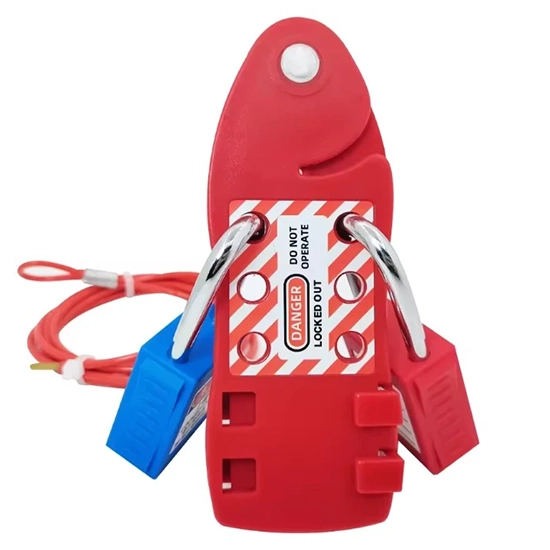 Khóa cáp dạng cá kinh tế PROLOCKEY CB04 – Khóa cáp LOTO 3.8mm x 2m, khóa tối đa 6 người — ảnh 4
