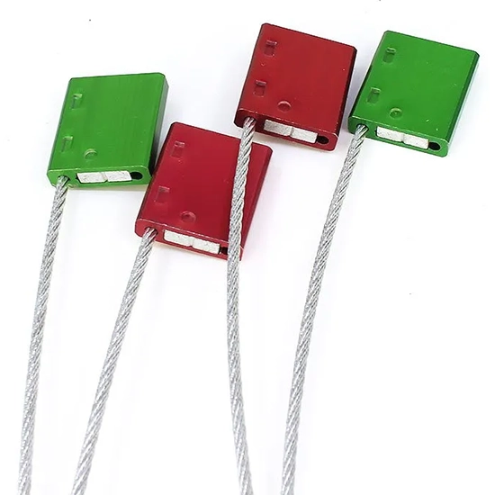 Khóa cáp niêm phong nhôm PROLOCKEY CS01-2.5S – Cáp Ø2,5mm, dùng một lần