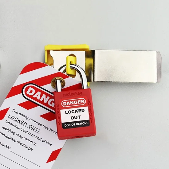 Khóa cách ly điện đa năng PROLOCKEY ECL06 – Khóa LOTO cho nút nhấn, tủ điện