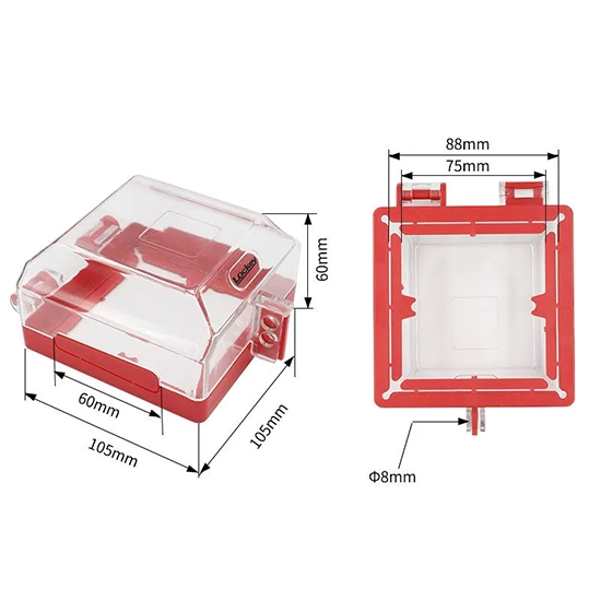 Khóa LOTO công tắc tường PROLOCKEY WSL21 – Khóa công tắc âm tường và ổ cắm điện — ảnh 4