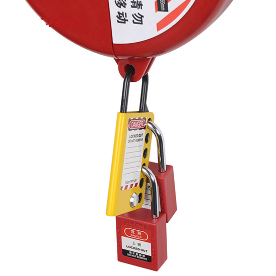 Khóa móc treo LOTO bằng nhôm PROLOCKEY AH21 – Khóa nhóm 6 người