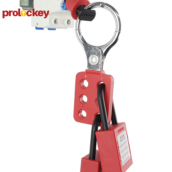 Khóa LOTO nhóm 6 người ngàm nhôm 38mm PROLOCKEY AH12: An Toàn & Bền Bỉ