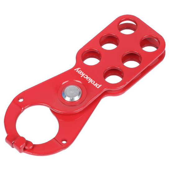 Khóa nhóm ngàm thép 25mm có chốt chống mở PROLOCKEY ESH01-H – Lockout Hasp 6 người — ảnh 5