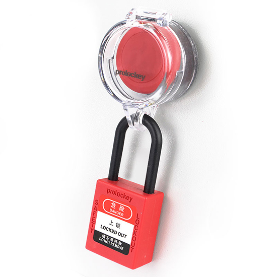 Khóa LOTO nút nhấn, nút dừng khẩn cấp 30mm PROLOCKEY SBL02-D30