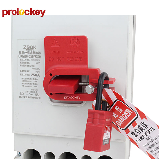 Khóa MCCB cỡ lớn PROLOCKEY CBL201-H – Khóa máy cắt tay gạt cao 43mm LOTO — ảnh 3