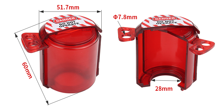 Khóa nút dừng khẩn cấp đường kính 28mm PROLOCKEY SBL51 – Khóa LOTO Emergency Stop Siemens — ảnh 4