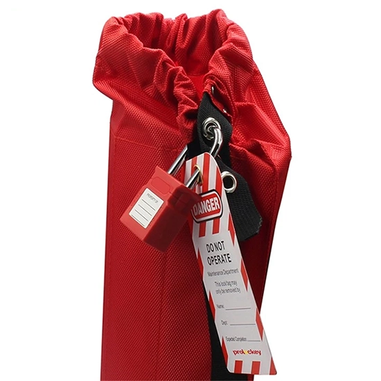Túi khóa LOTO cho bộ điều khiển cầu trục và nút dừng khẩn cấp PROLOCKEY LB12 — ảnh 5