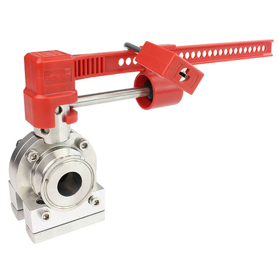 Khóa LOTO van bướm vệ sinh điều chỉnh D35 PROLOCKEY BVL51-D35