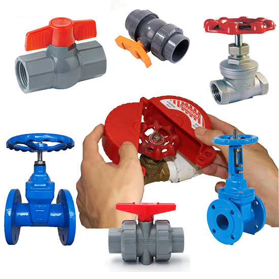 Khóa van cổng tay quay dạng gập 64-127mm PROLOCKEY SGVL12
