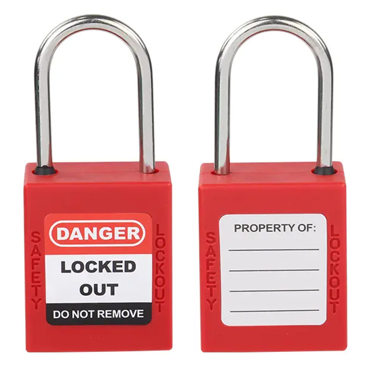 Ổ khóa an toàn LOTO PROLOCKEY P38SSD4 – Thân nylon, càng thép không gỉ 38 mm