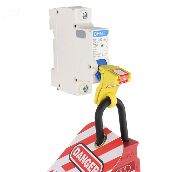 Thiết bị khóa MCB Mini PROLOCKEY CBL101 – Khóa CB tép LOTO, khoảng cách lỗ dưới 11 mm