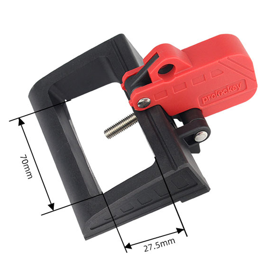 Thiết bị LOTO khóa MCCB PROLOCKEY CBL43 – Khóa CB dạng khối cỡ lớn, lỗ khóa Ø8 mm — ảnh 4