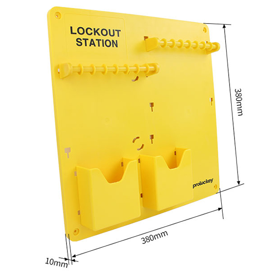 Bảng Quản Lý Khóa LOTO PROLOCKEY LS21 – Trạm Khóa Mở 16 Vị Trí, 2 Túi Đựng — ảnh 5