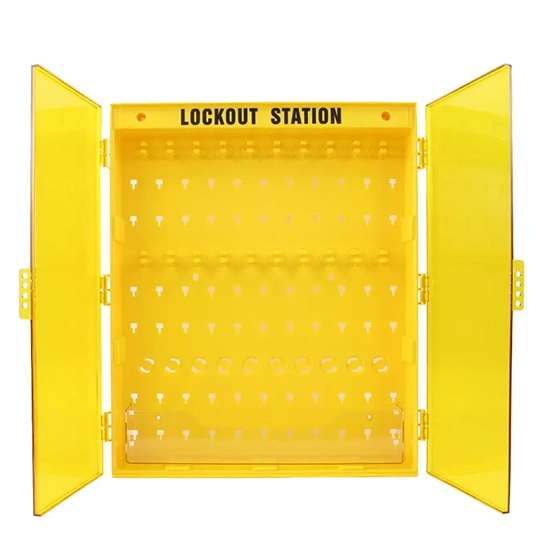 Trạm quản lý khóa LOTO PROLOCKEY LS13: 20 vị trí treo khóa và 1 túi đựng trong suốt dài