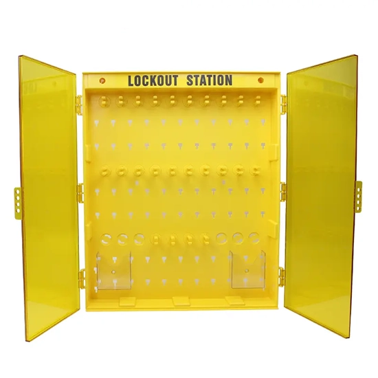 Trạm quản lý khóa LOTO PROLOCKEY LS12: 24 vị trí treo khóa cùng 2 túi đựng trong suốt