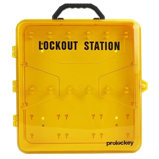 Trạm quản lý khóa LOTO cầm tay PROLOCKEY PLK21: 12 vị trí treo khóa