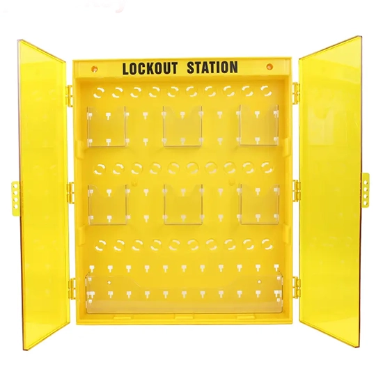 Trạm quản lý khóa LOTO PROLOCKEY LS15: 6 túi treo thẻ và 1 túi dài trong suốt