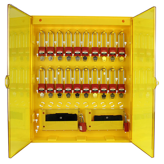 Trạm quản lý khóa LOTO PROLOCKEY LS17: 20 vị trí treo khóa và 2 túi đựng điện thoại — ảnh 3