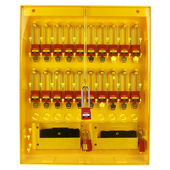 Trạm quản lý khóa LOTO PROLOCKEY LS17: 20 vị trí treo khóa và 2 túi đựng điện thoại — ảnh 5