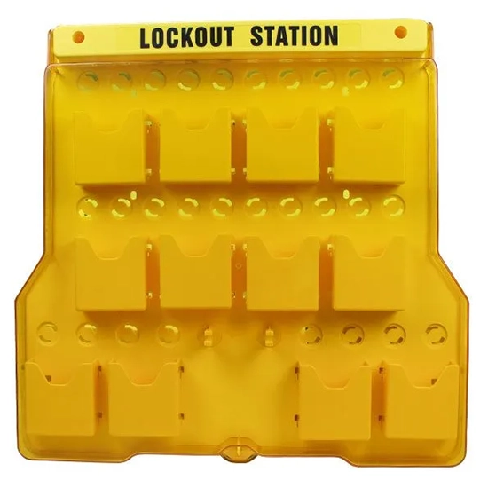 Trạm quản lý khóa LOTO PROLOCKEY LS34 – 12 vị trí treo và 2 vị trí Lockout Hasp