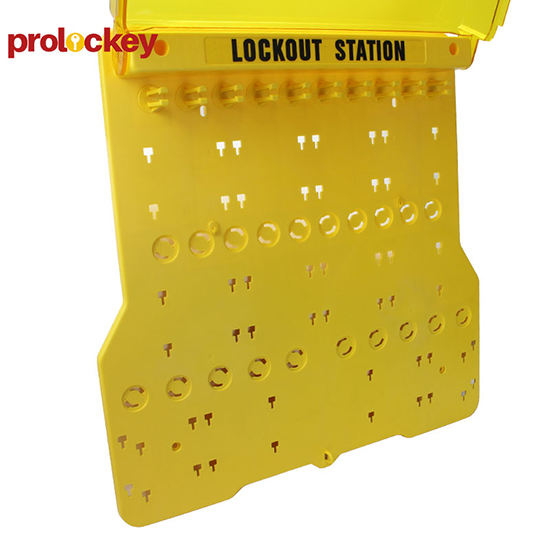 Trạm quản lý khóa LOTO PROLOCKEY LS36 – 10 vị trí treo khóa và 2 vị trí bảng viết A4 — ảnh 3