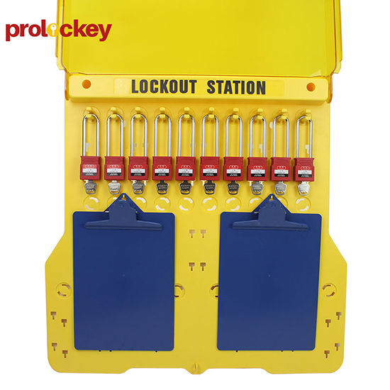 Trạm quản lý khóa LOTO PROLOCKEY LS36 – 10 vị trí treo khóa và 2 vị trí bảng viết A4 — ảnh 5