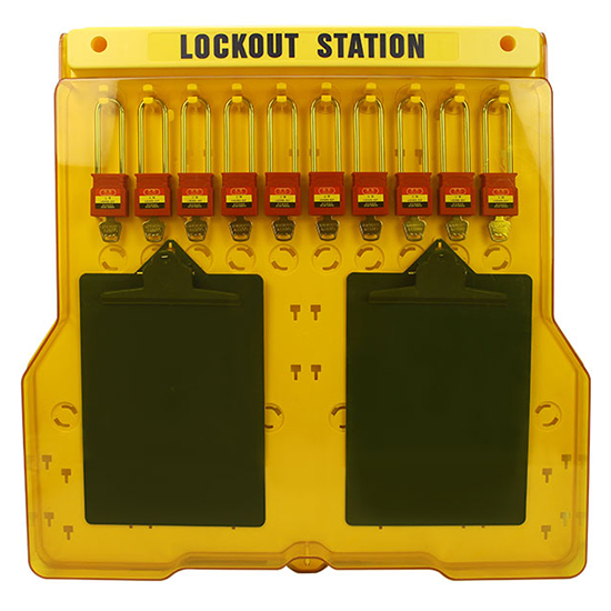 Trạm quản lý khóa LOTO PROLOCKEY LS36 – 10 vị trí treo khóa và 2 vị trí bảng viết A4 — ảnh 6