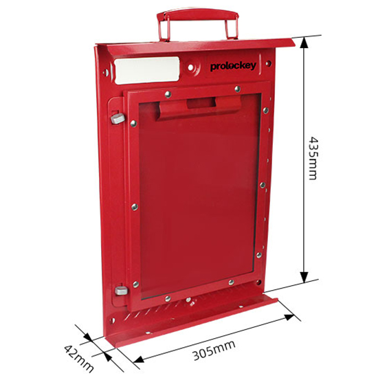 Tủ trưng bày giấy phép PROLOCKEY LK51 – Tủ lưu trữ và hiển thị giấy phép an toàn — ảnh 4