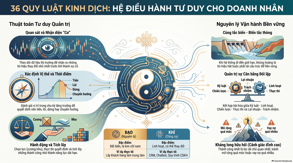 36 QUY LUẬT KINH DỊCH — HỆ ĐIỀU HÀNH TƯ DUY CHO DOANH NHÂN
