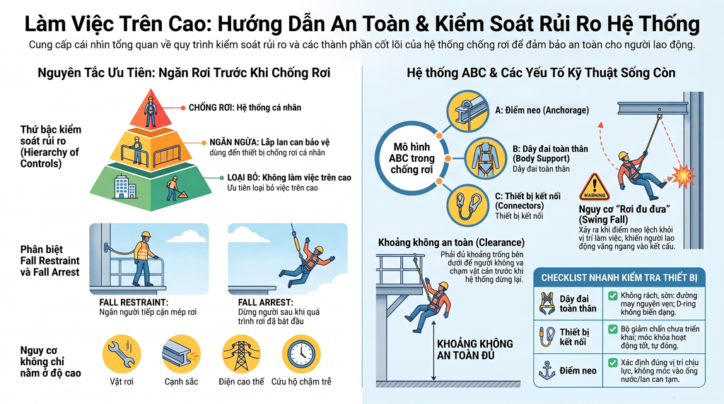 An toàn làm việc trên cao
