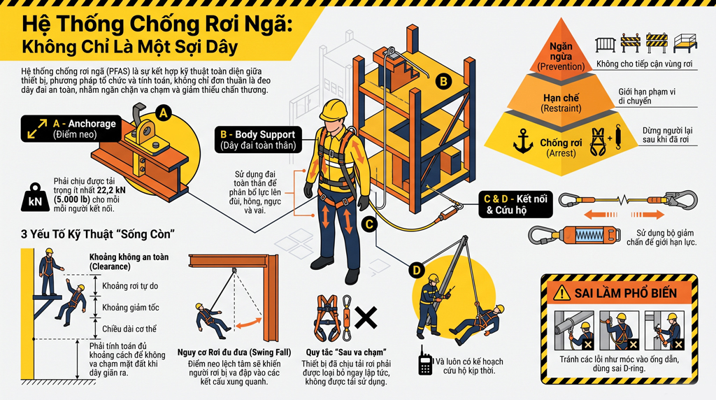 Hệ thống chống rơi ngã
