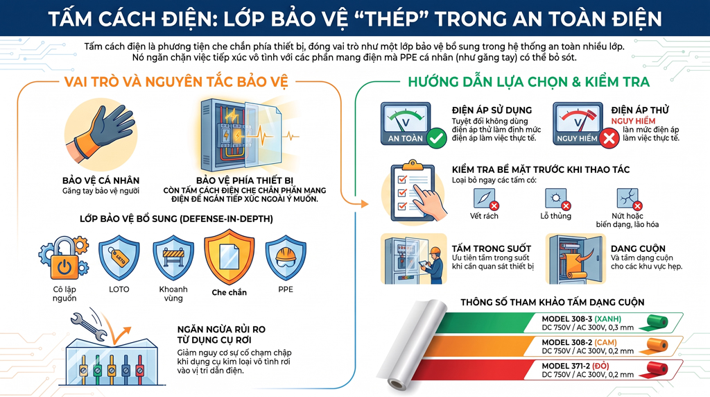 Tổng quan về tấm cách điện
