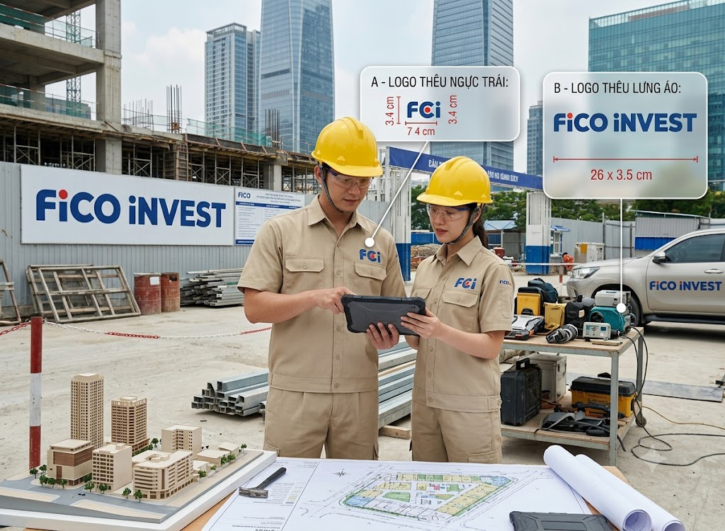 Bộ Quần Áo Đồng Phục Lao Động TTK-UFFICO – Thiết Kế Theo Yêu Cầu, Thêu Logo Doanh Nghiệp