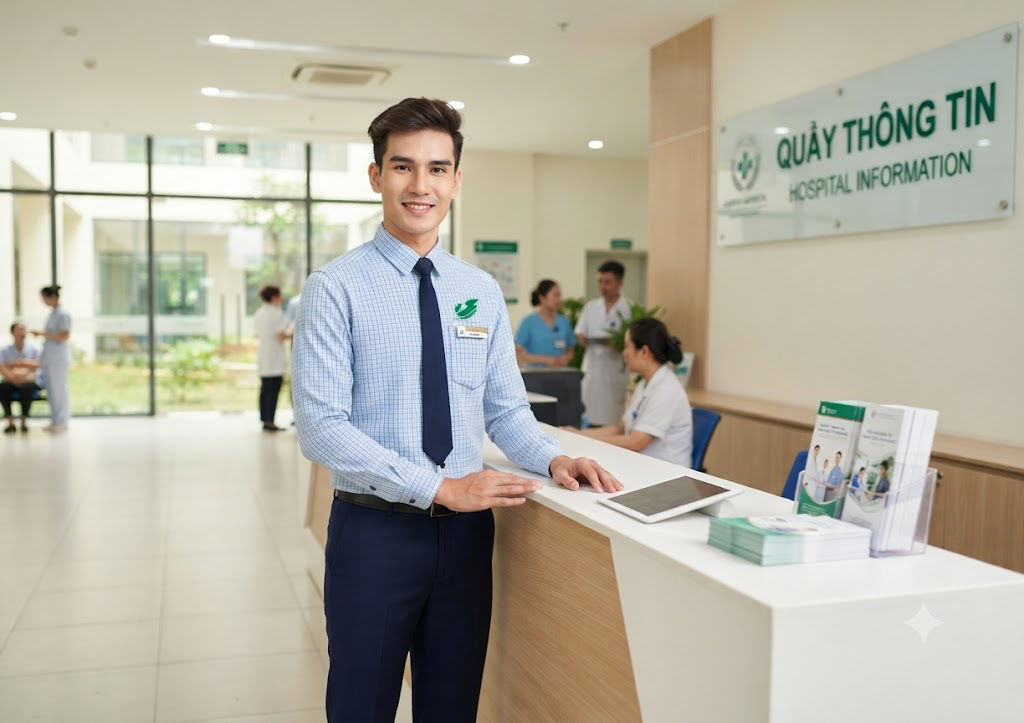 Đồng Phục Hành Chính Nam Mùa Hè YT-HCNA01H – Áo Sơ Mi Caro Xanh Dương Thanh Lịch Cho Nhân Viên