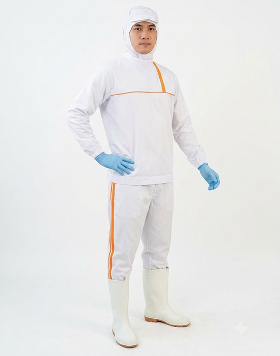 Đồng Phục KCS - QC TATEKSAFE KCS-TK5 | Đồng Phục Phòng Sạch HACCP