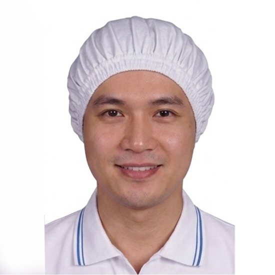 Mũ Trùm Tóc TATEKSAFE HC-4 – Mũ Trắng Cho Nhà Máy Thực Phẩm