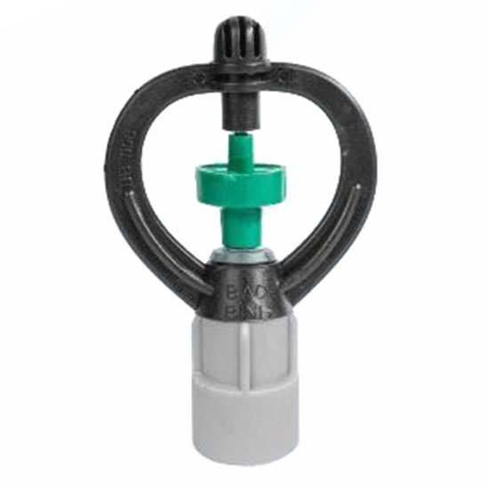 Béc tưới phun mưa 2 tia thân xoay nối không ren BB-906(17-21)
