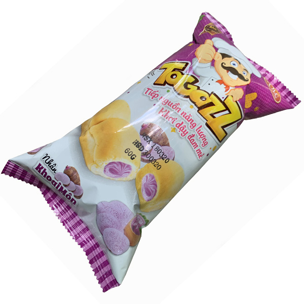 Bánh mì tươi nhân khoai môn TOGAZZ